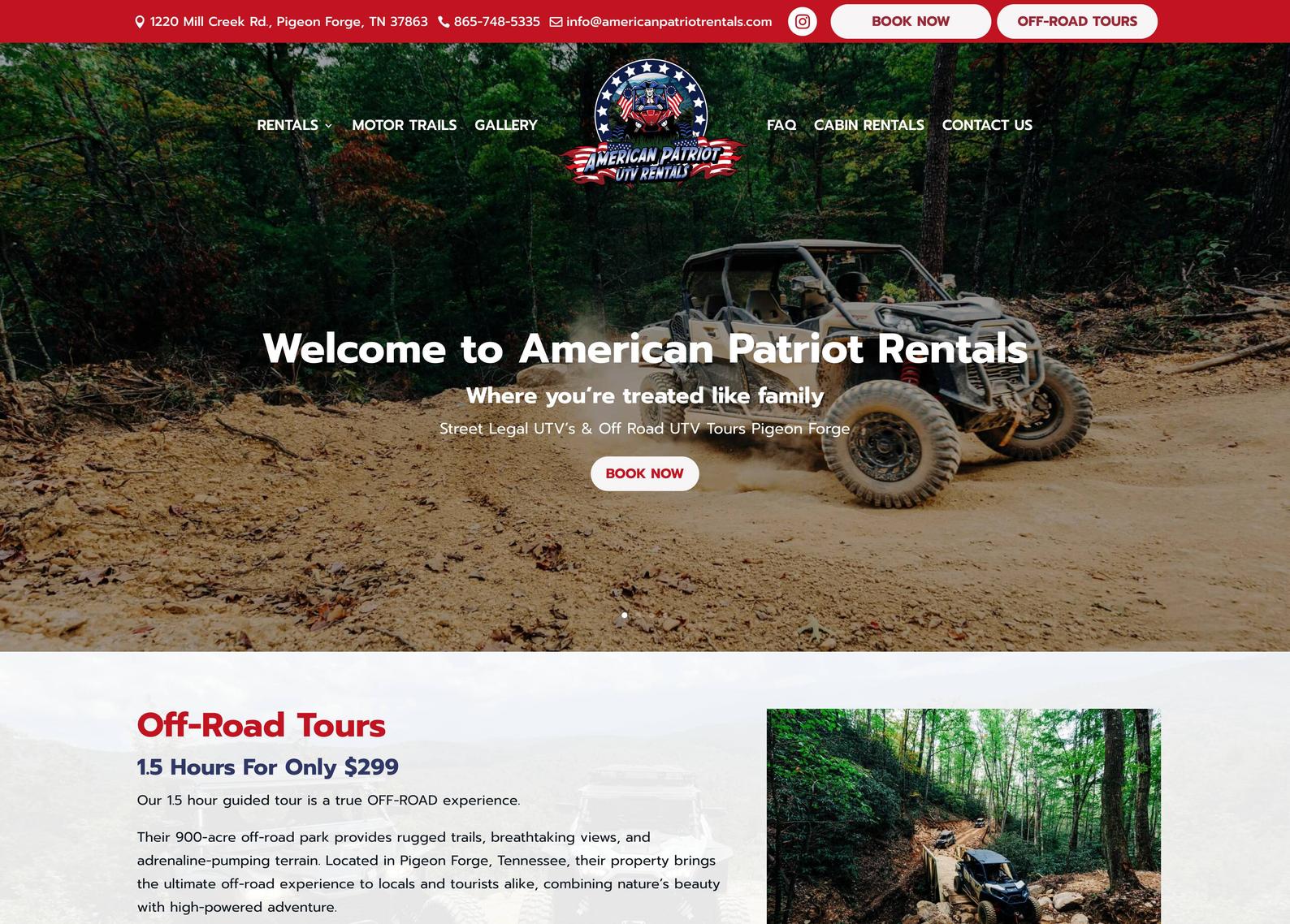 American Patriot Rentals & Smoky Mountain Adventure Rentals