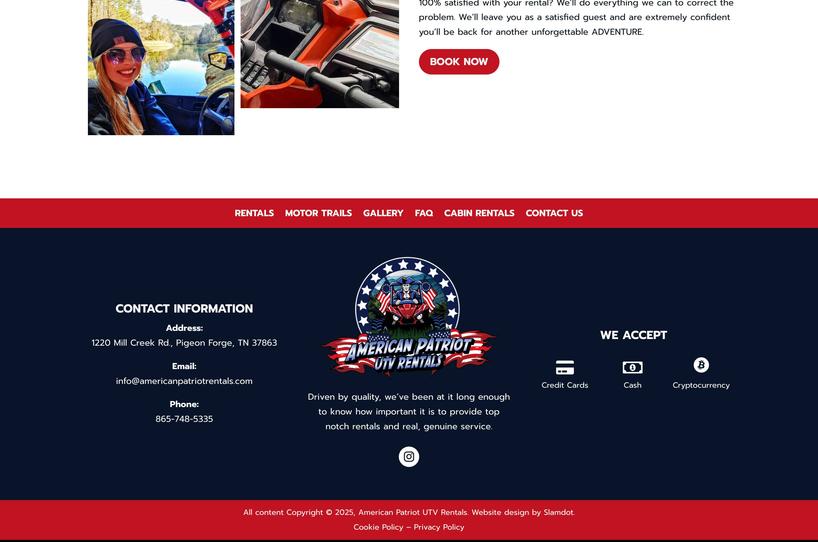 American Patriot Rentals & Smoky Mountain Adventure Rentals