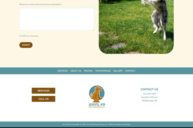Anvil K9 Dog Training LLC
