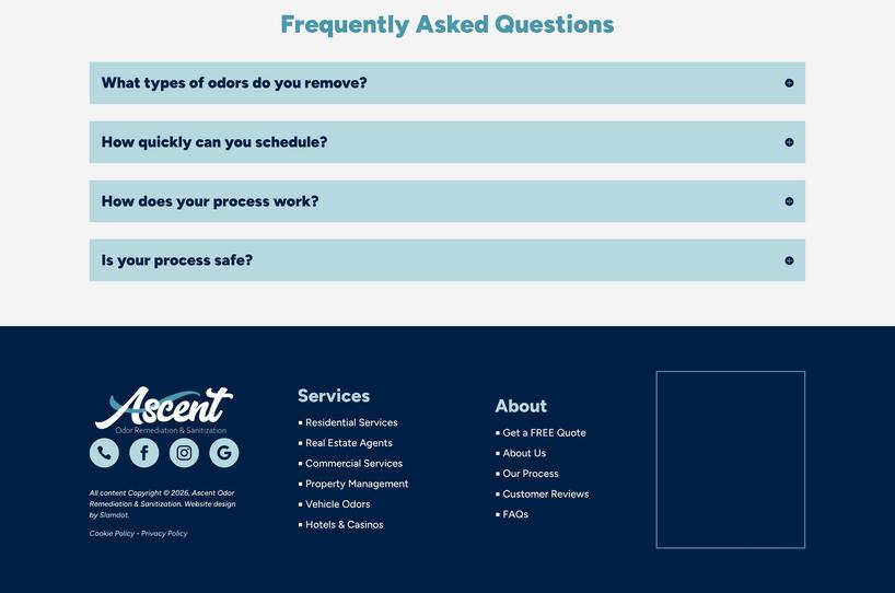 Ascent Odor Remediation & Sanitization