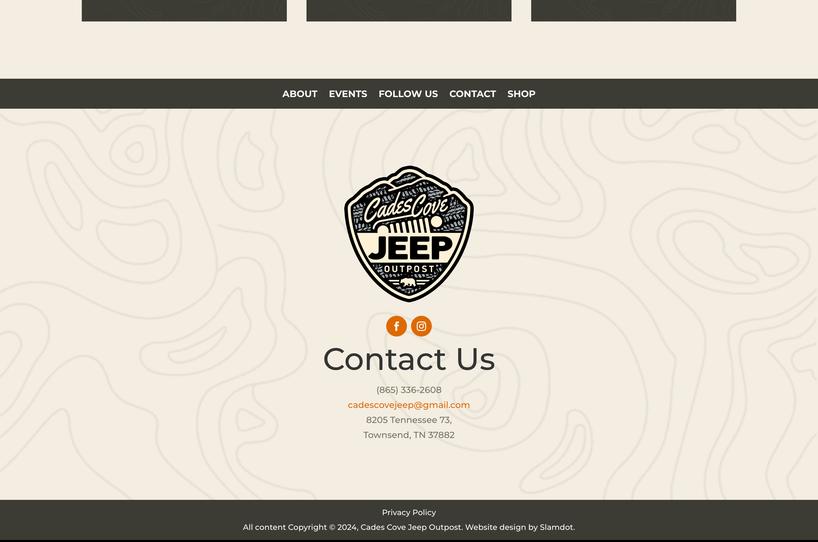 Cades Cove Jeep Outpost