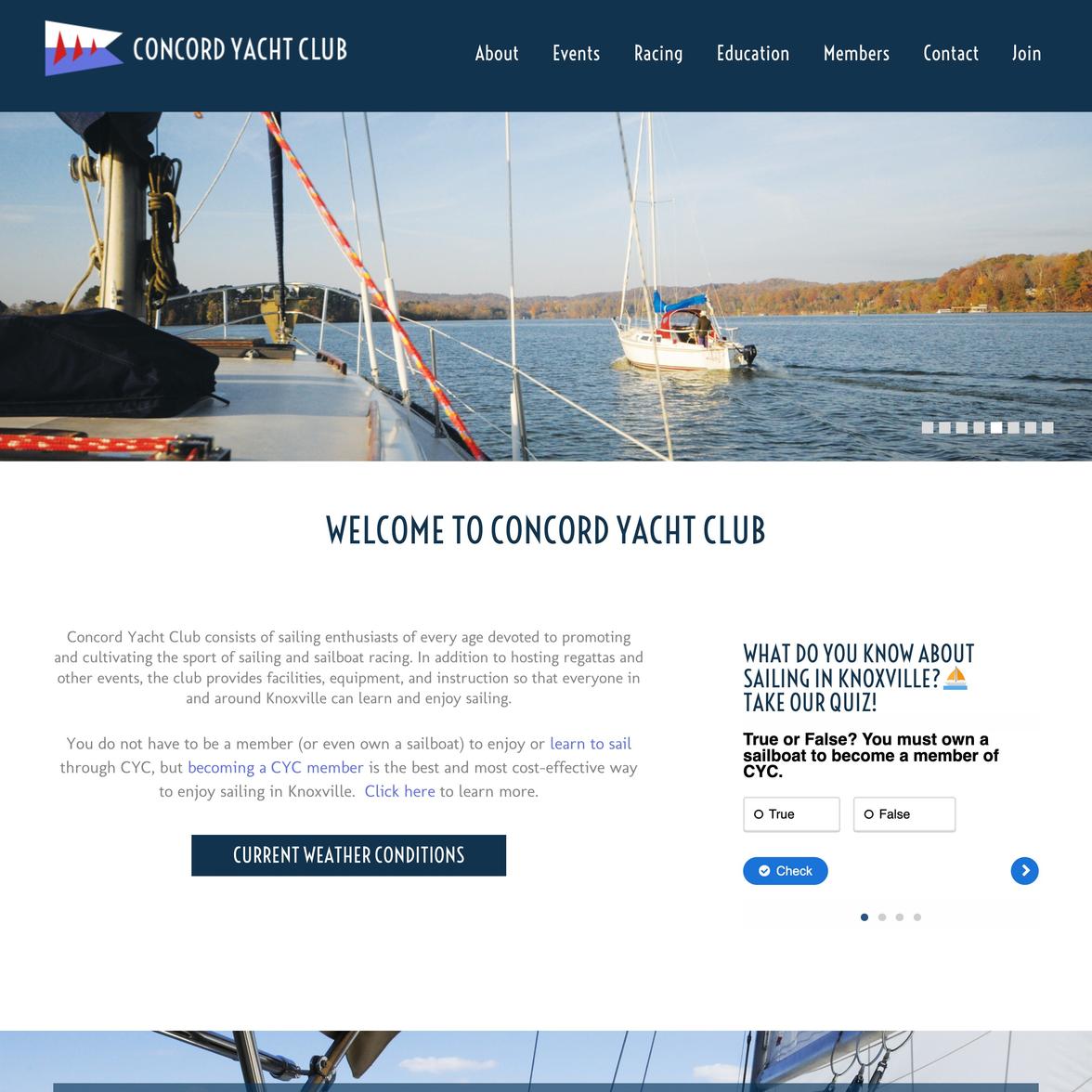Concord Yacht Club Knoxville TN