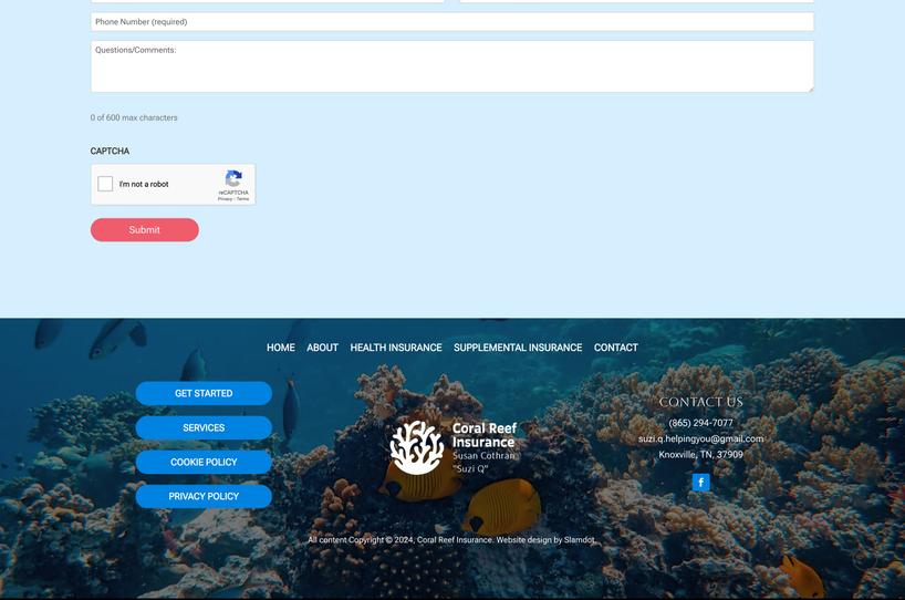 Coral Reef Insurance