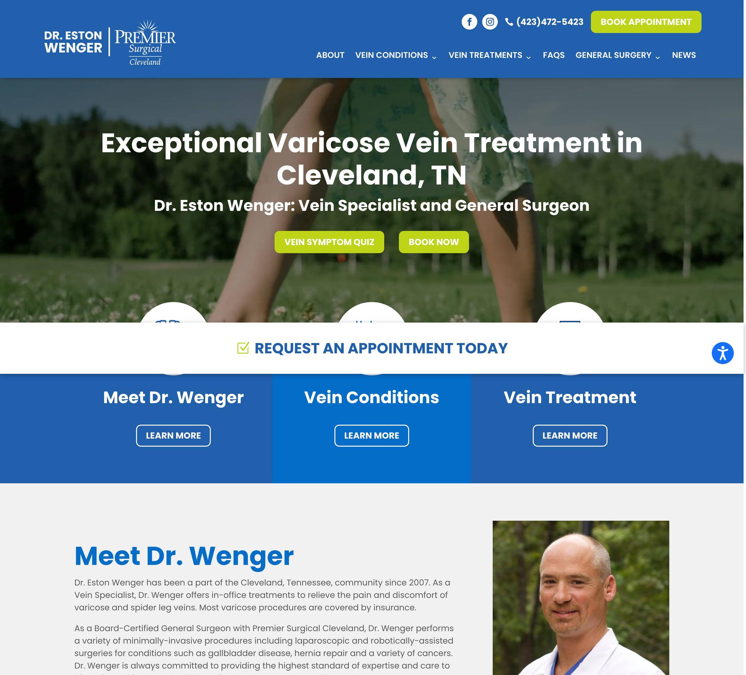 Dr. Eston Wenger | Premier Surgical Cleveland