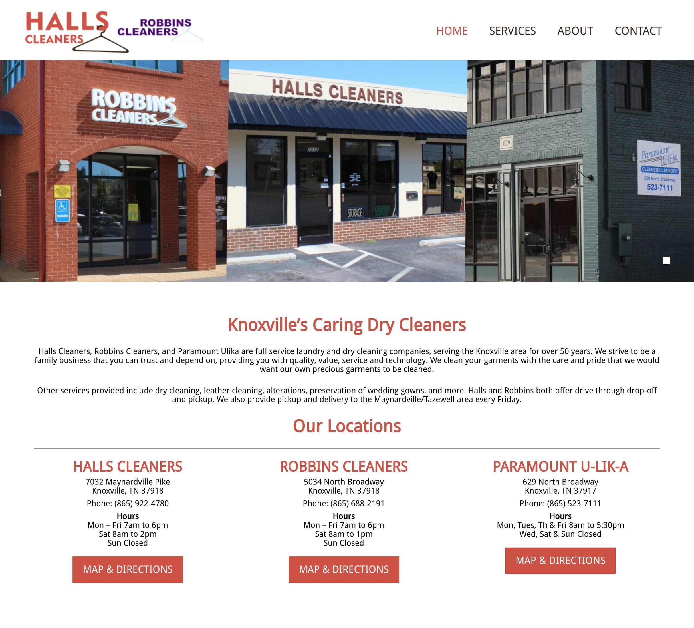 Halls Cleaners
