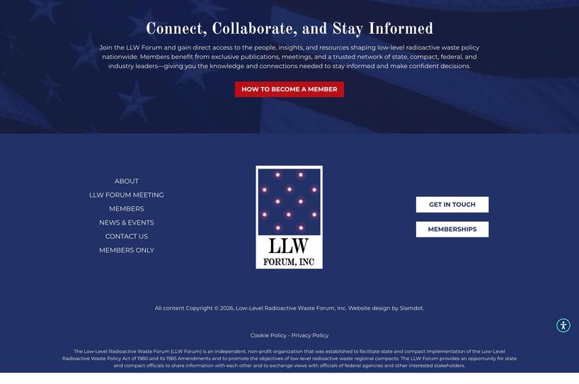 Low-Level Radioactive Waste Forum, Inc.