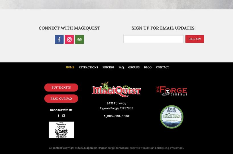 MagiQuest Pigeon Forge