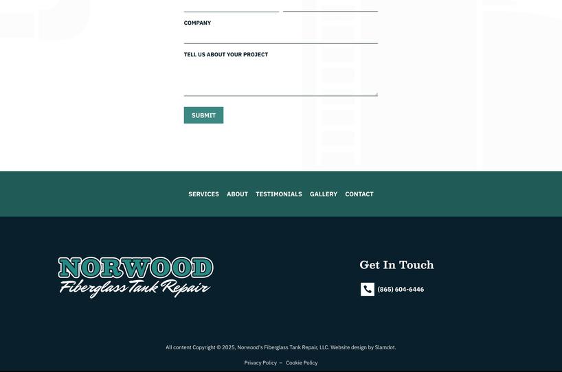 Norwood's Fiberglass Tank Repair, LLC