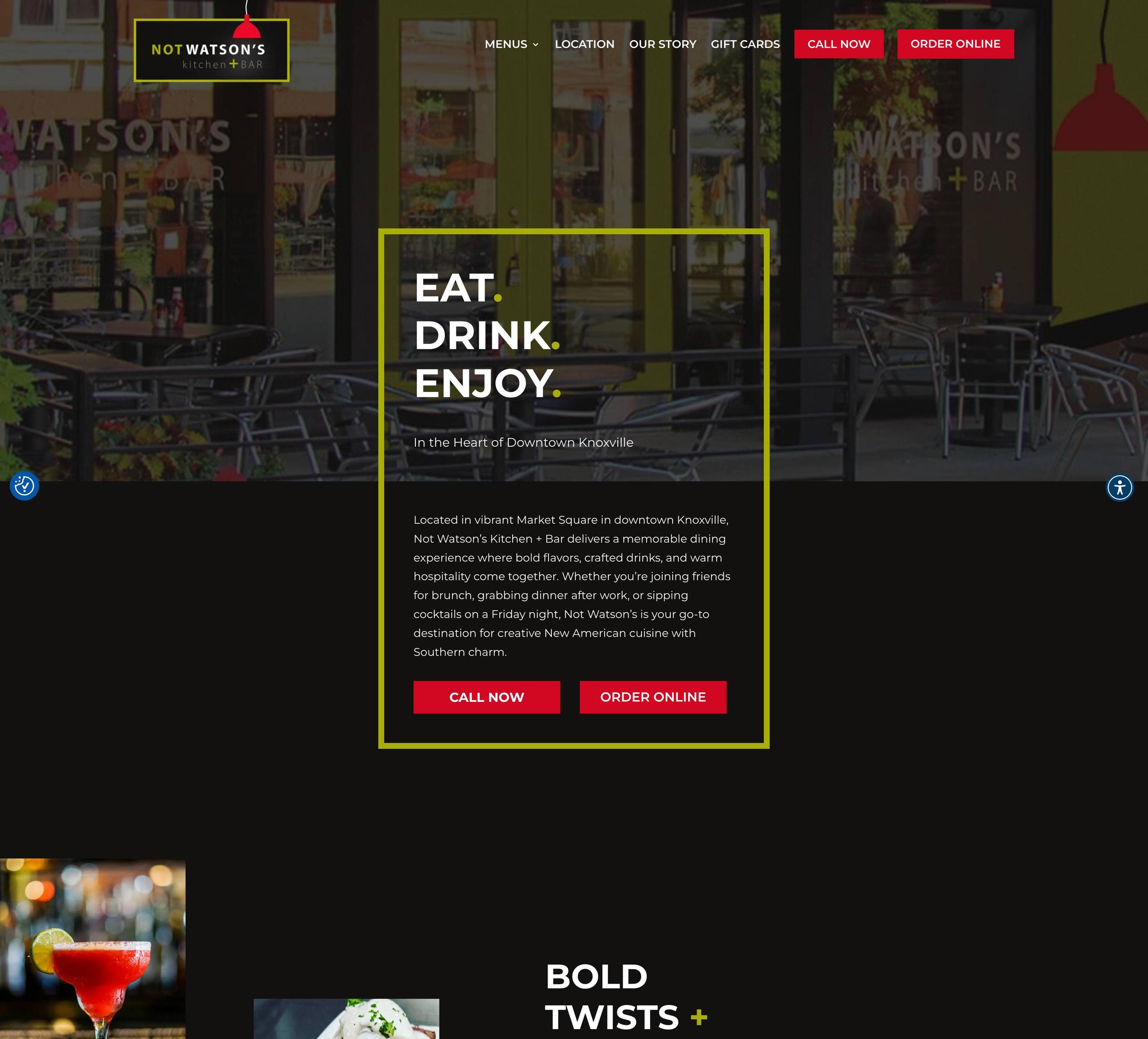 Not Watson’s Kitchen + Bar
