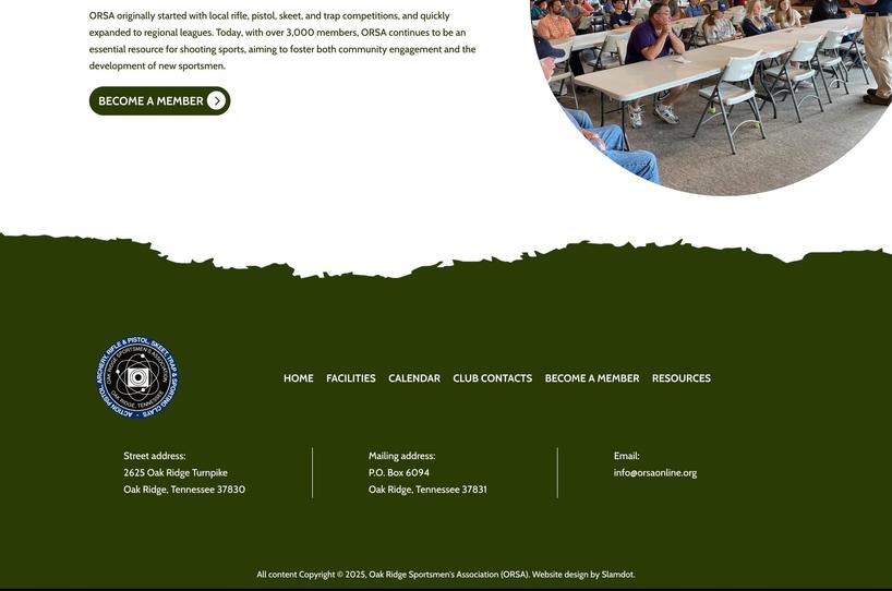 Oak Ridge Sportsmen's Association (ORSA)