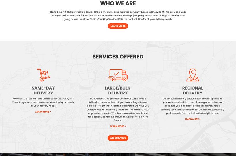 Phillips Trucking Service
