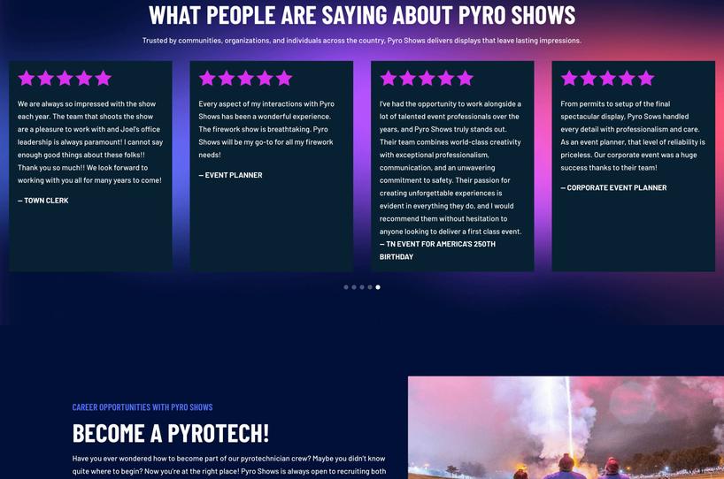 Pyro Shows