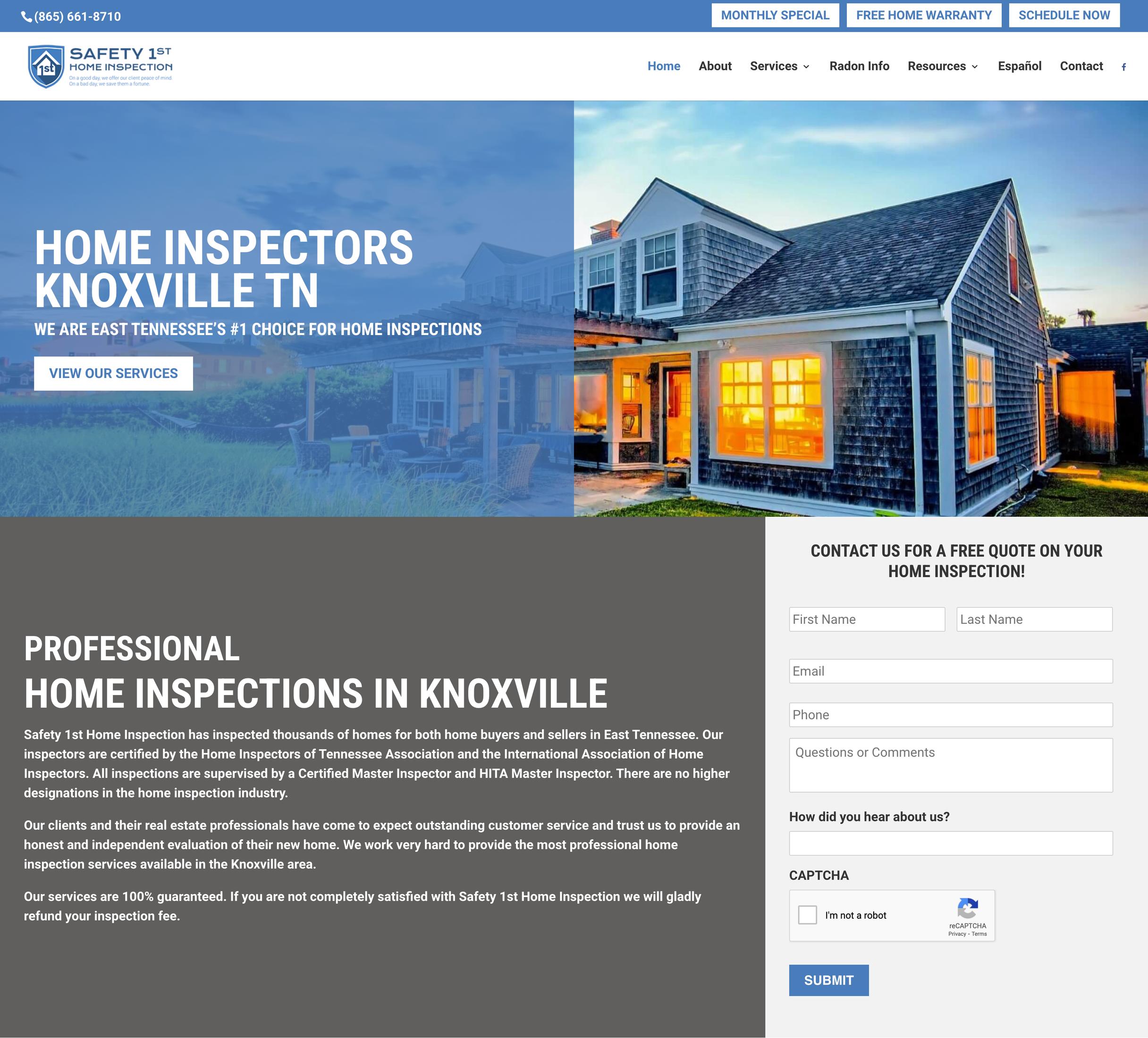 Safety 1st Home Inspection