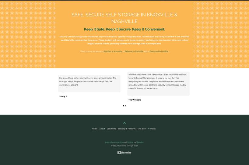 Security Central Storage