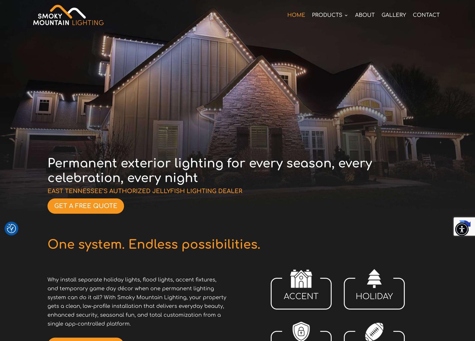 Smoky Mountain Lighting