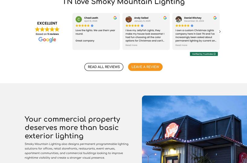 Smoky Mountain Lighting