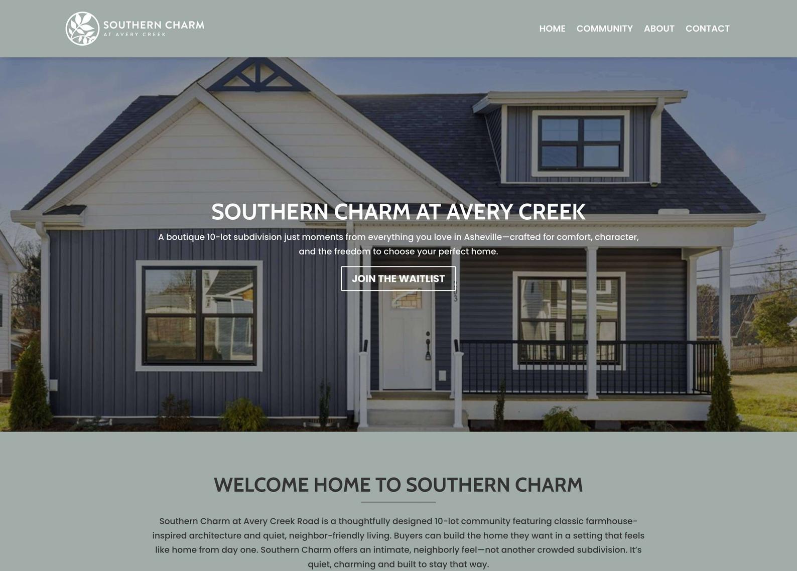 Southern Charm at Avery Creek
