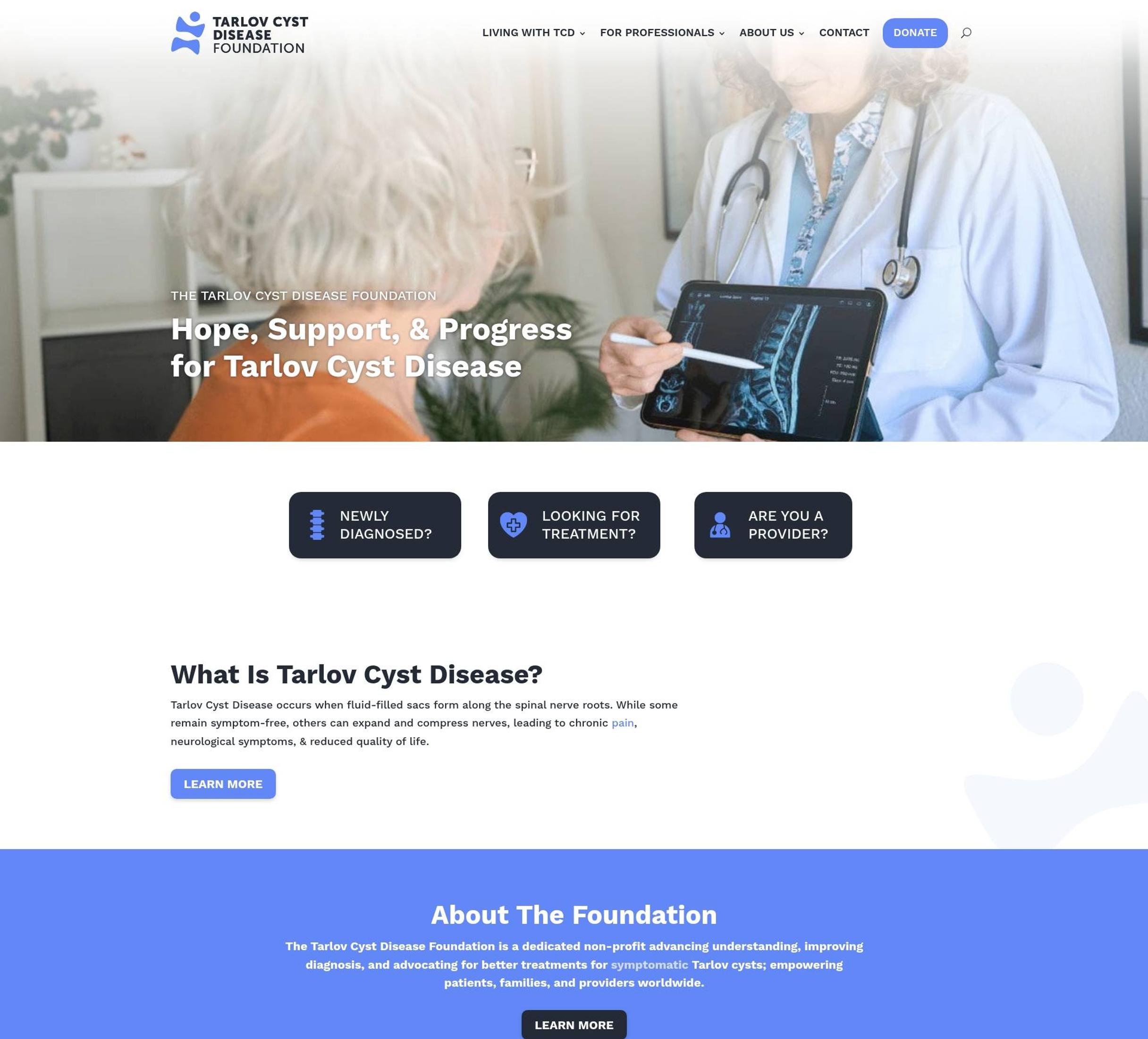 Tarlov Cyst Disease Foundation