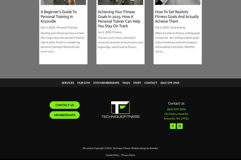 Technique Fitness