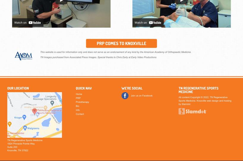 Tennessee Regenerative Sports Medicine