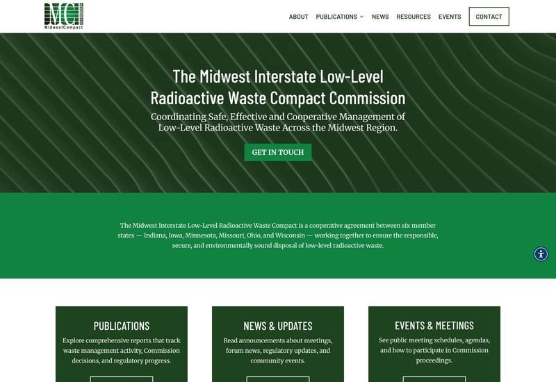 The Midwest Interstate Low-Level Radioactive Waste Compact Commission