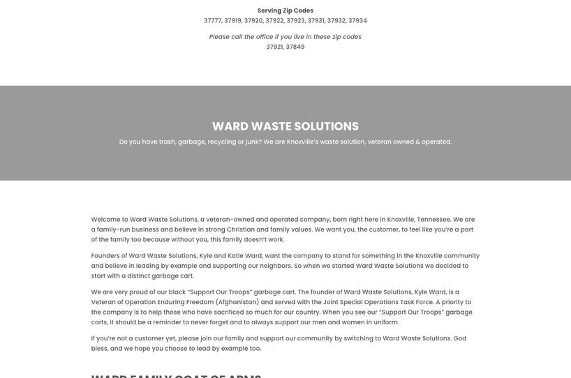 Ward Waste Solutions