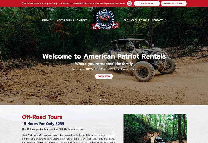 American Patriot Rentals & Smoky Mountain Adventure Rentals
