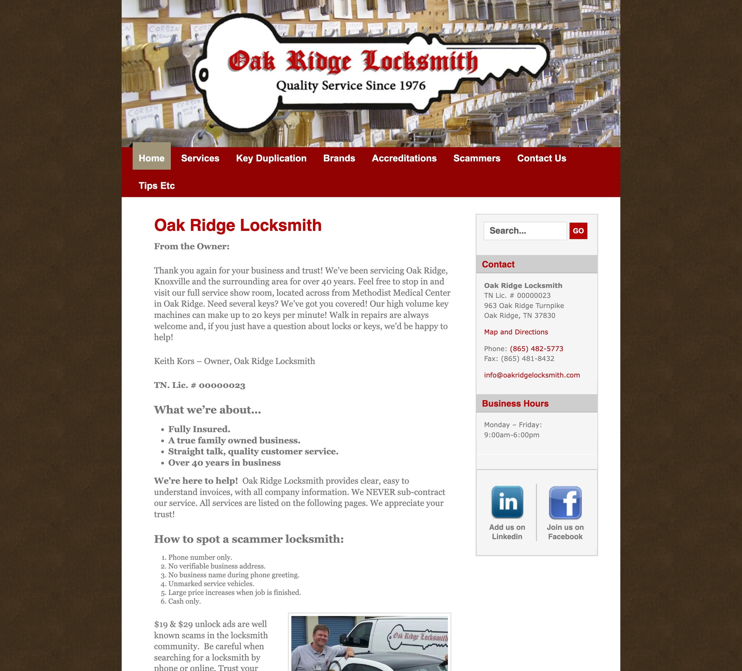 Oak Ridge Locksmith