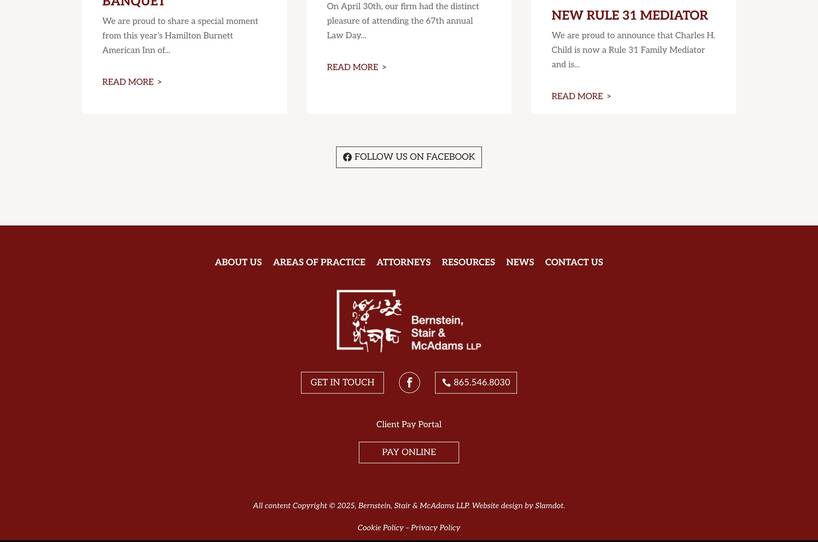 Bernstein, Stair & McAdams, LLP