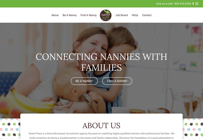 Sweet Peas Nanny Referral Agency