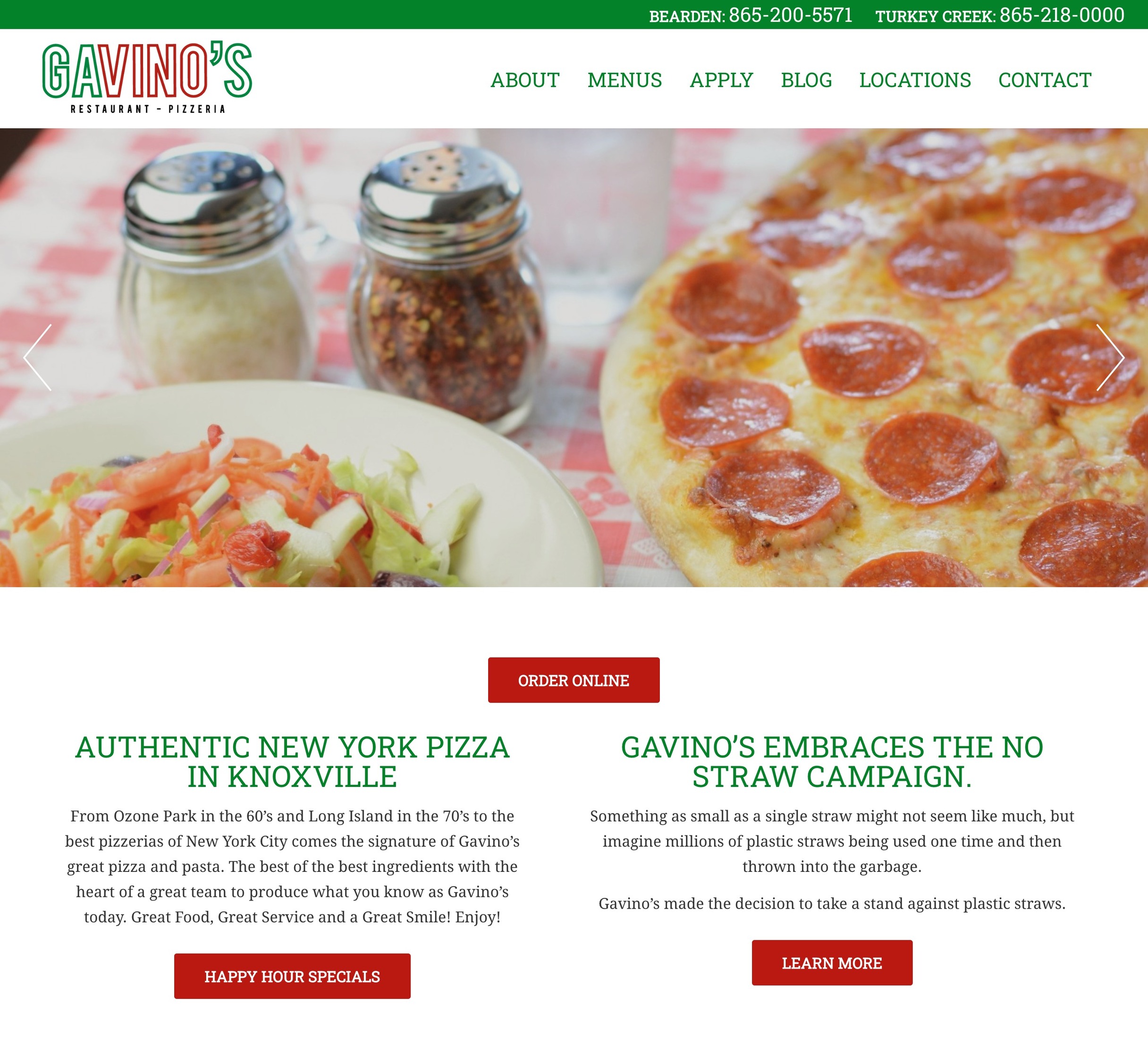 Gavinos Pizzeria