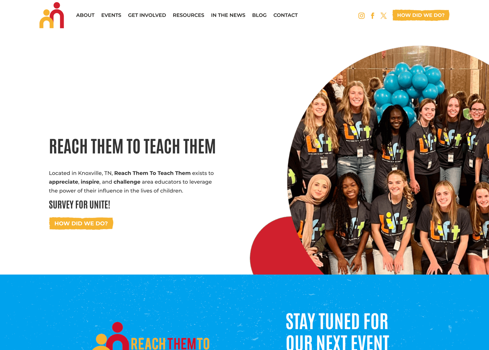 Reach Them to Teach Them