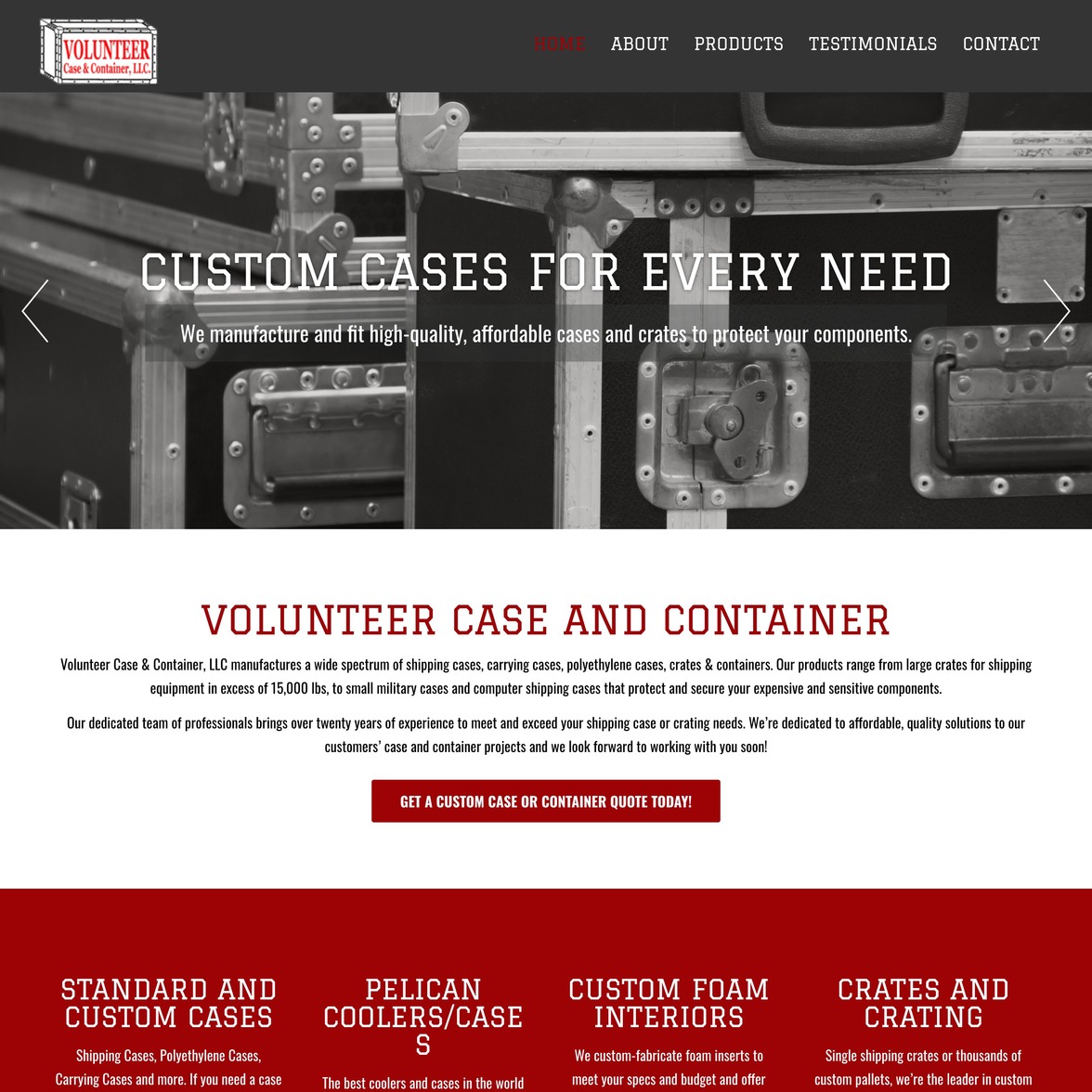 Volunteer Case & Container