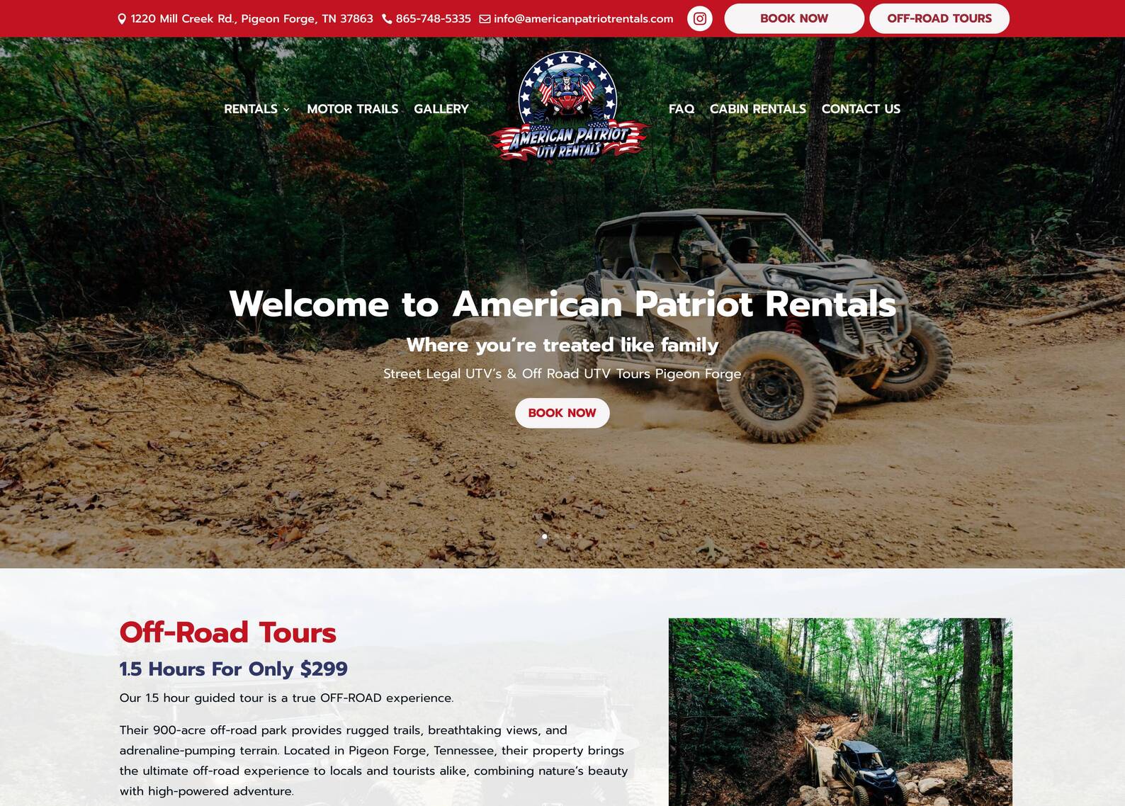 American Patriot Rentals & Smoky Mountain Adventure Rentals