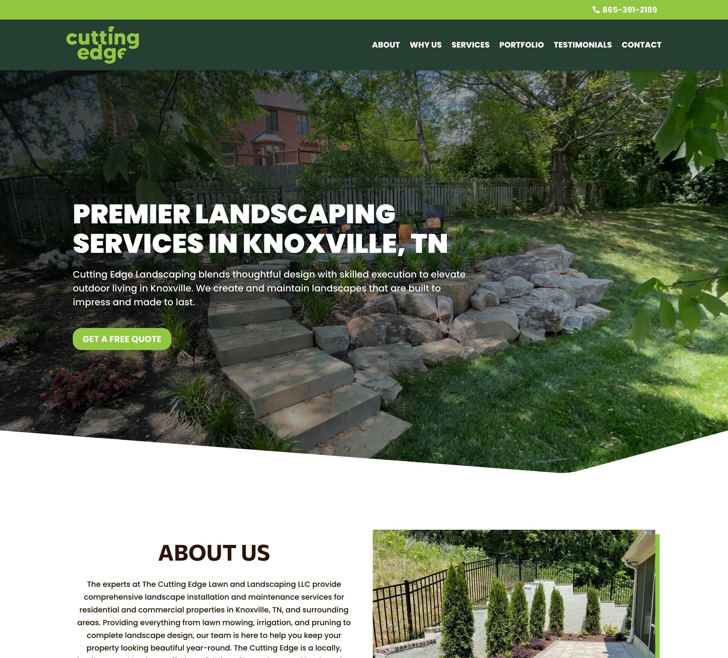 The Cutting Edge Knoxville Landscaping