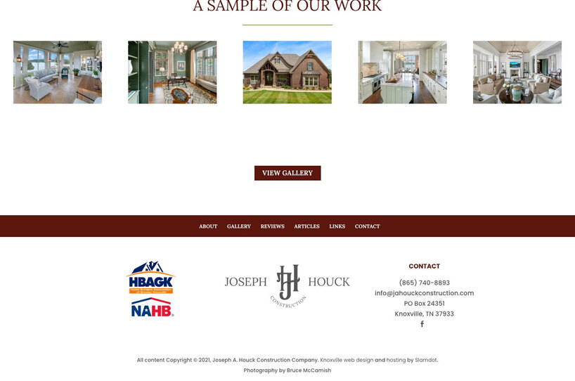 Joseph A. Houck Construction Company