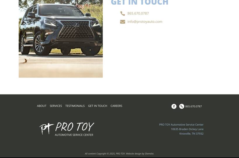 PRO TOY Automotive Services Center