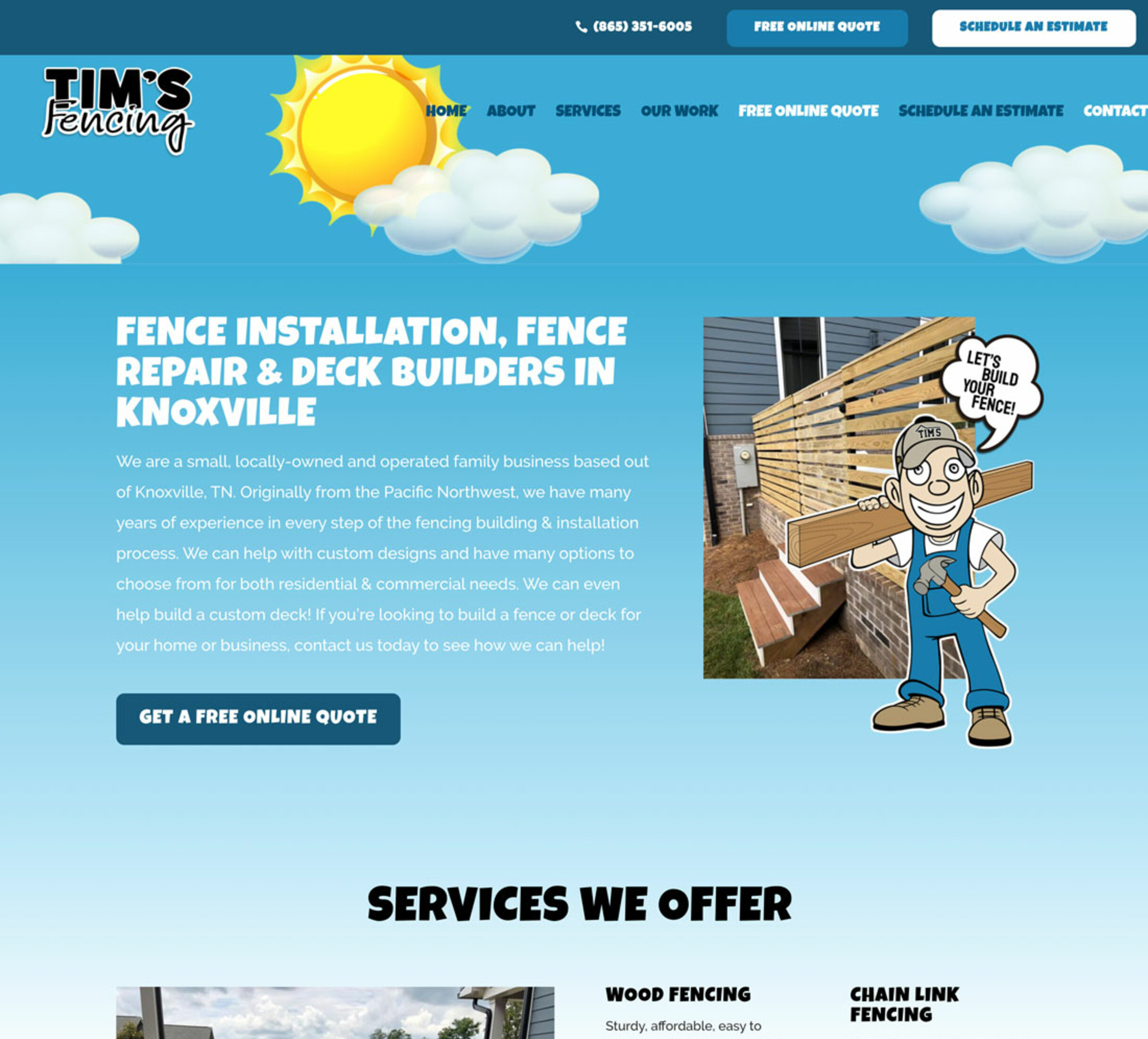 Tim's Fencing