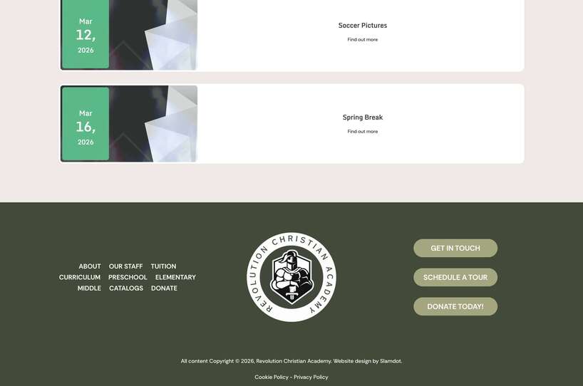 Revolution Christian Academy