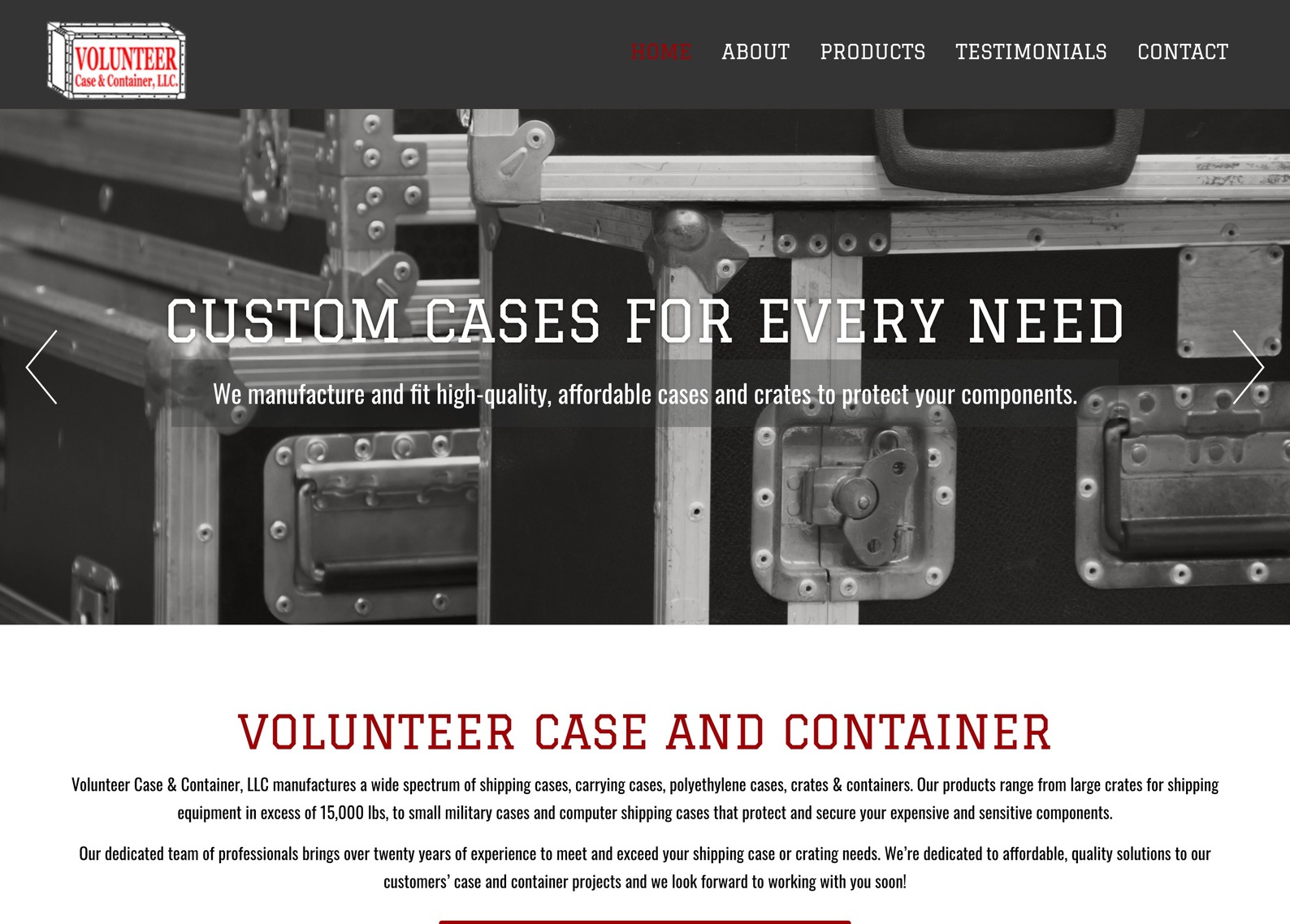 Volunteer Case & Container