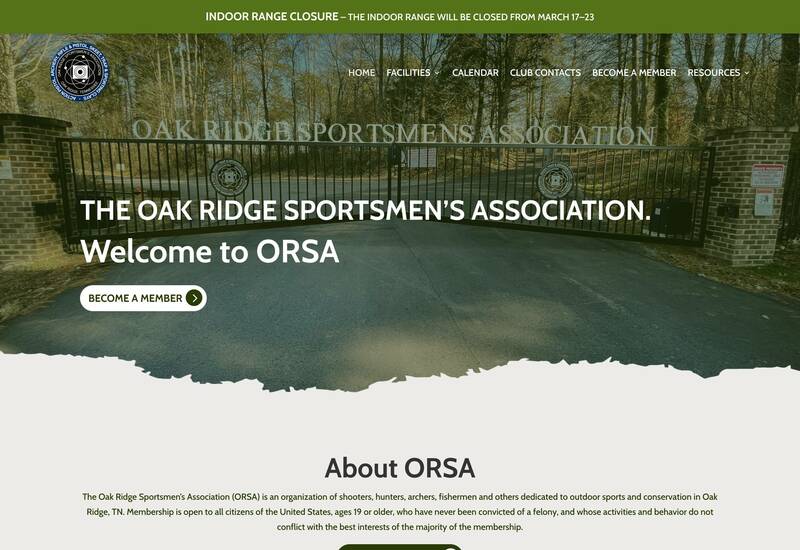 Oak Ridge Sportsmen's Association (ORSA)