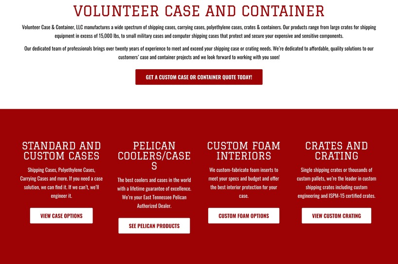 Volunteer Case & Container