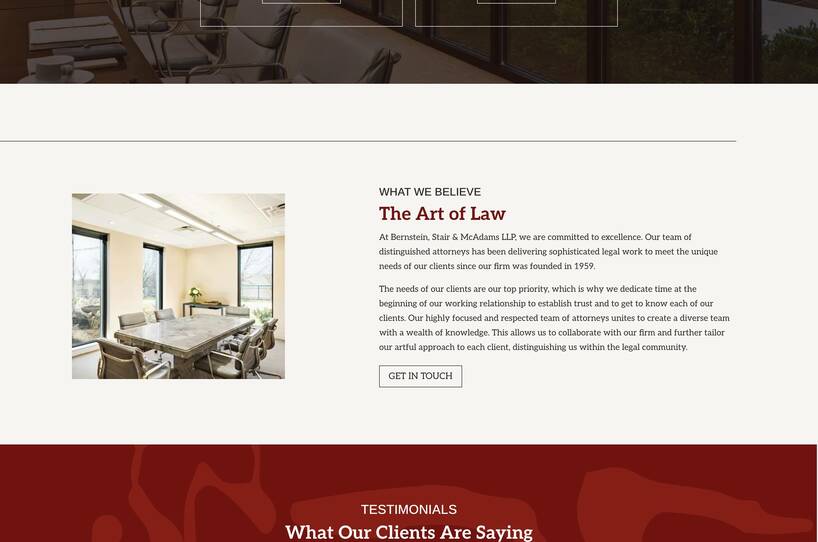Bernstein, Stair & McAdams, LLP