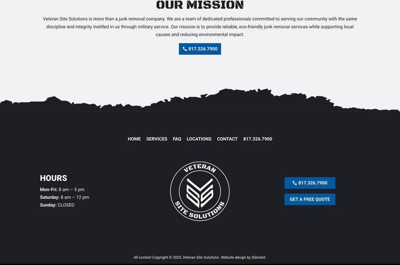 Veteran Site Solutions