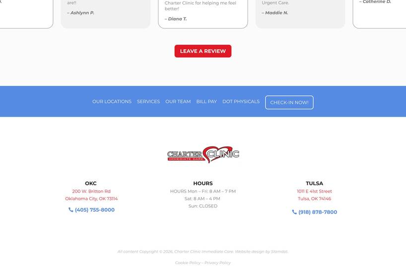 Charter Clinic Immediate Care