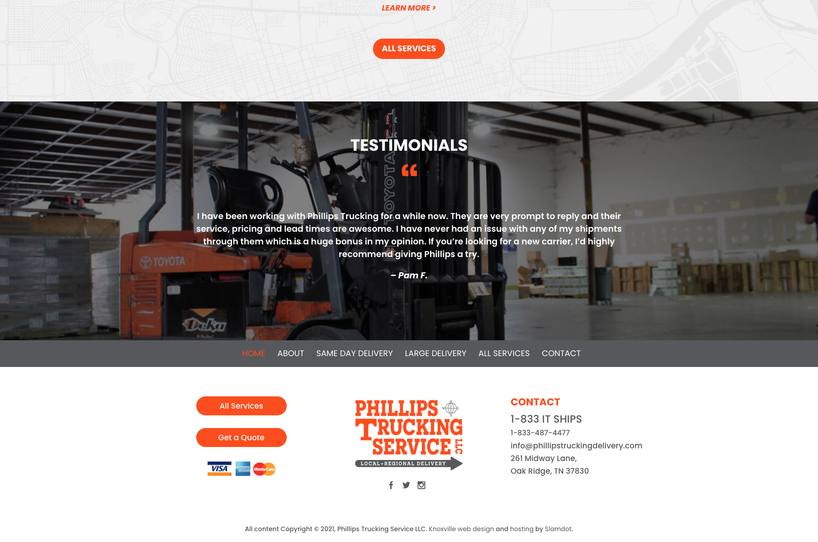 Phillips Trucking Service