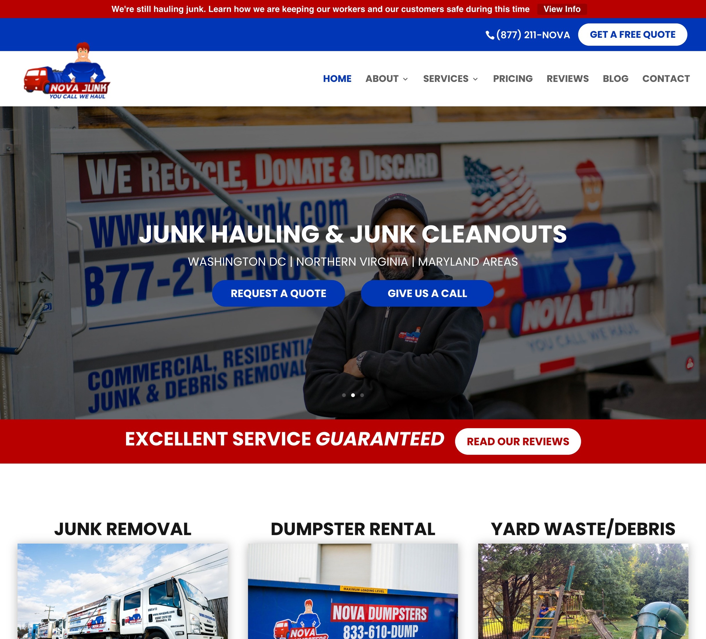 Nova Junk and Nova Dumpsters