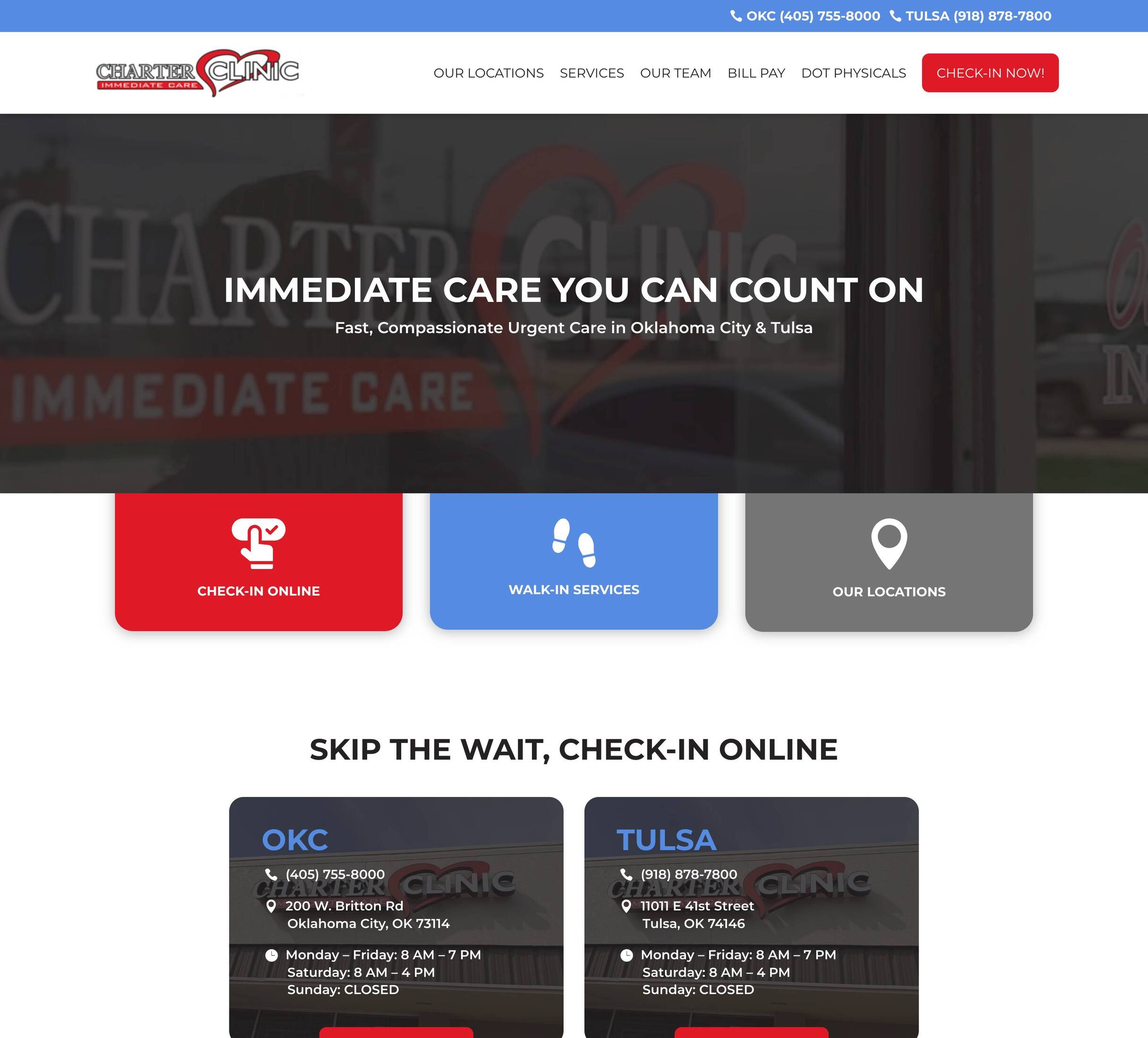 Charter Clinic Immediate Care