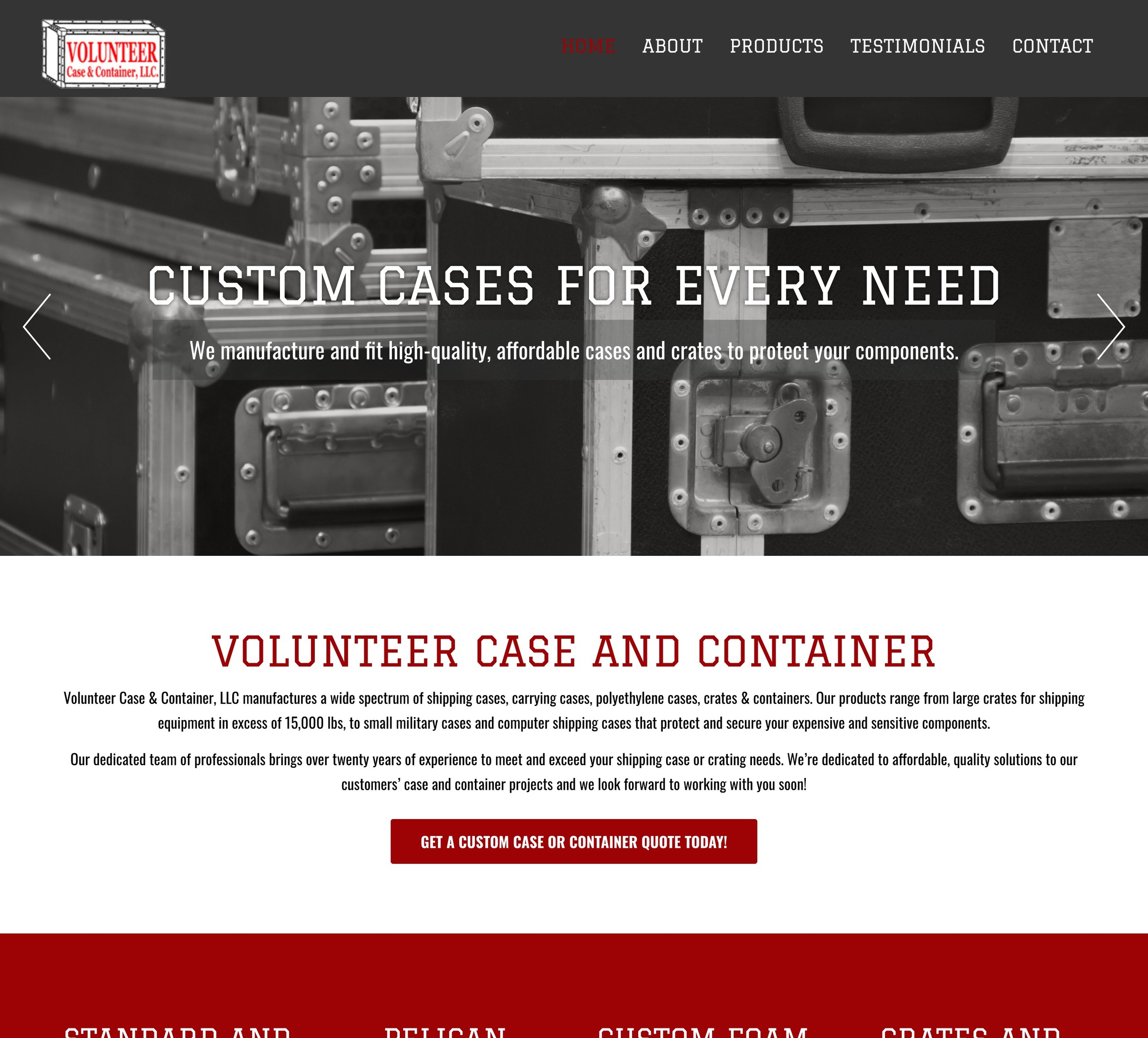 Volunteer Case & Container