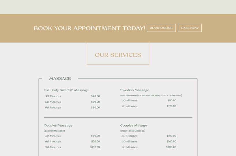 Golden Massage Spa